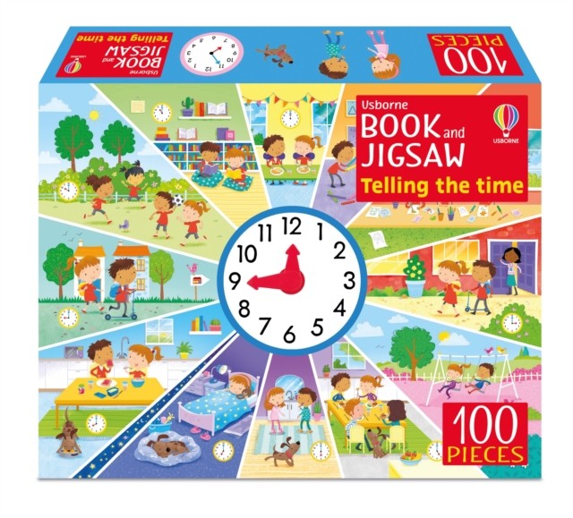 Usborne Book and Jigsaw Telling the Time by Kate Nolan (Paperback Book)