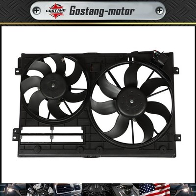For Audi A3 TT Quattro Volkswagen Passat Radiator Engine Cooling AC Fan Assembly