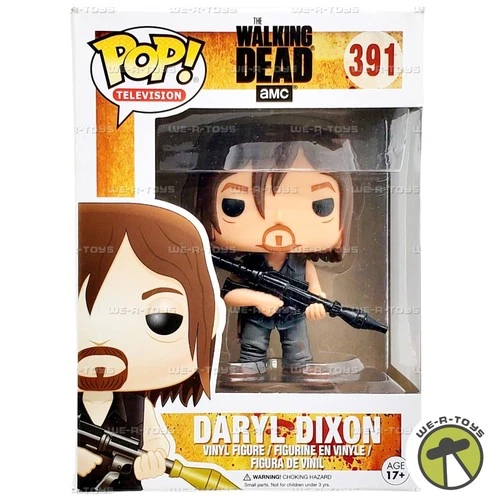 Funko Pop TV 391 AMC The Walking Dead Daryl with Rocket Launcher Vinyl Figure