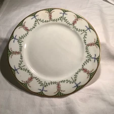 Festivites Ceralene Raynaud Limoges Salad Plate 7.5" unused mint