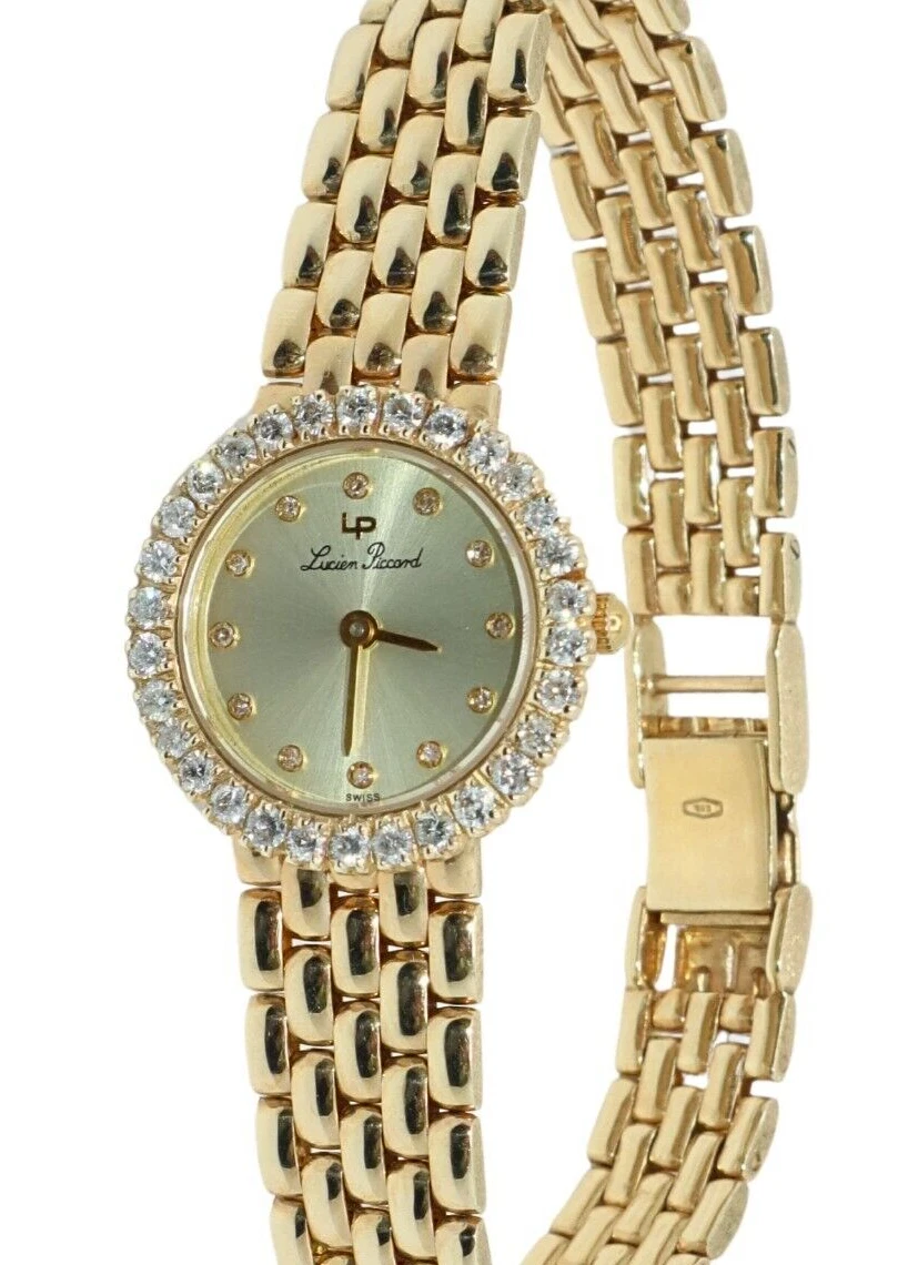 Lucien Piccard Women Diamond Accent Wristwatches for sale | eBay display picture 1