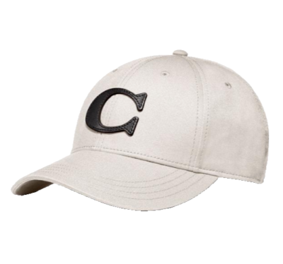 Genuine Coach cap NWT COACH SIGNATURE FLAT BRIM HAT Charcoal/Black M/L | eBay main image 2