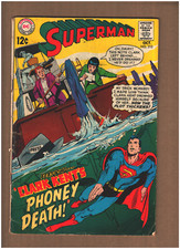 Superman #210 DC Comics 1968 Neal Adams JIMMY OLSON LOIS LANE GD/VG 3.0