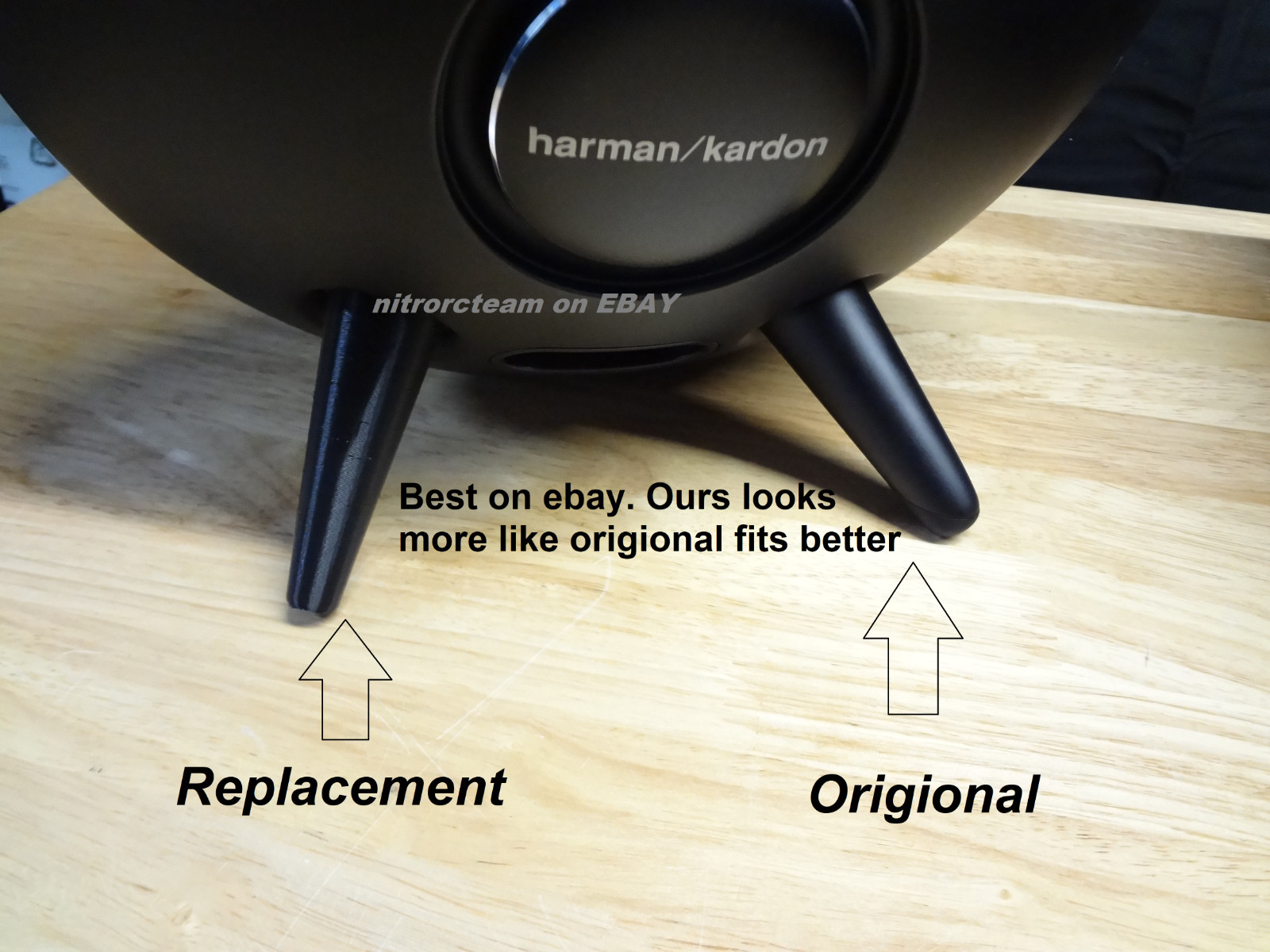 Harman Kardon Onyx Studio 3 & 4 bluetooth  speaker Replacement Legs feet