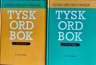 Buch Wörterbuch schwedisch Tysk Ordbok Svensk Schwedisch Deutsch Tyska Esselte