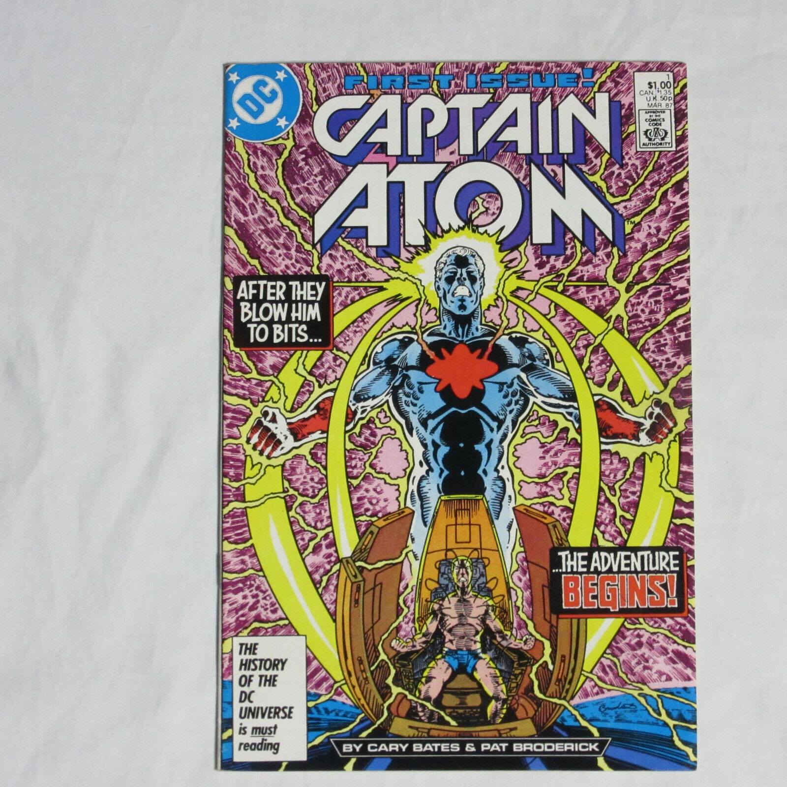 CAPTAIN ATOM #1 * DC Comics * 1987 Comic Book