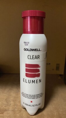 Clear GOLDWELL ELUMEN HIGH-ERFORMANCE HAIR COLOR OXIDANT-FREE 200ML