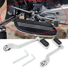 Heel Toe Shift Lever w/ Shifter Peg For Harley Softail Touring Road Glide
