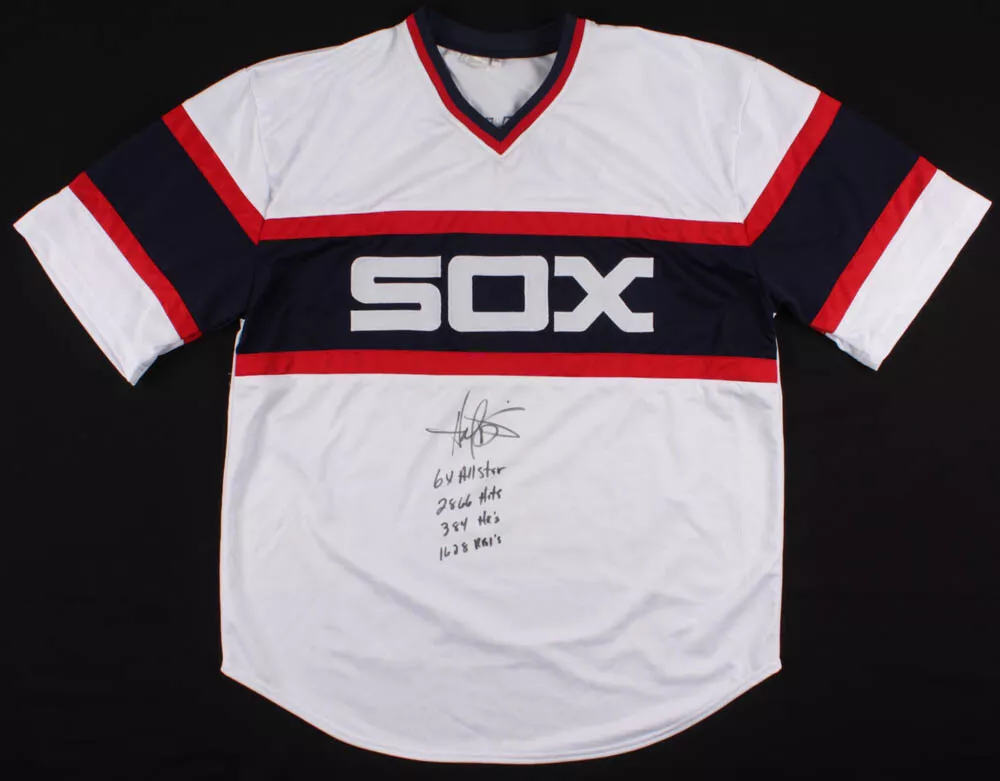 Harold Baines Signed Chicago White Sox Jersey with (4) Inscriptions (JSA  Holo)