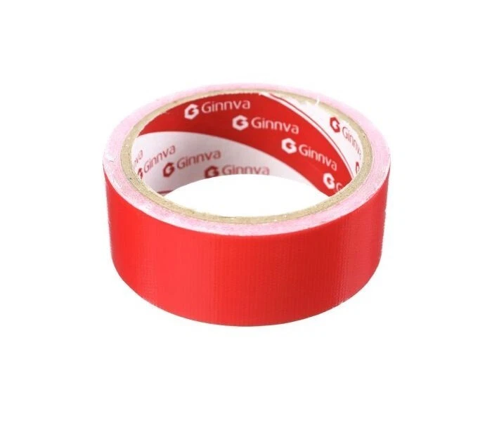 New Waterproof Adhesive GINNVA Red Cloth Tape (3.6cm X 6m x 2rolls) - Image 1 of 1
