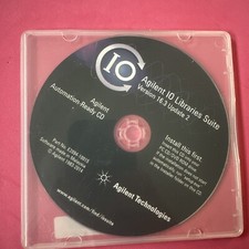 Agilent 10 Libraries Suite Version 16.3 Update 2 CD Software For Pc