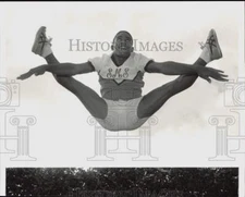 1993 Press Photo National Cheerleader Champion Tony James in Miami - lra43333
