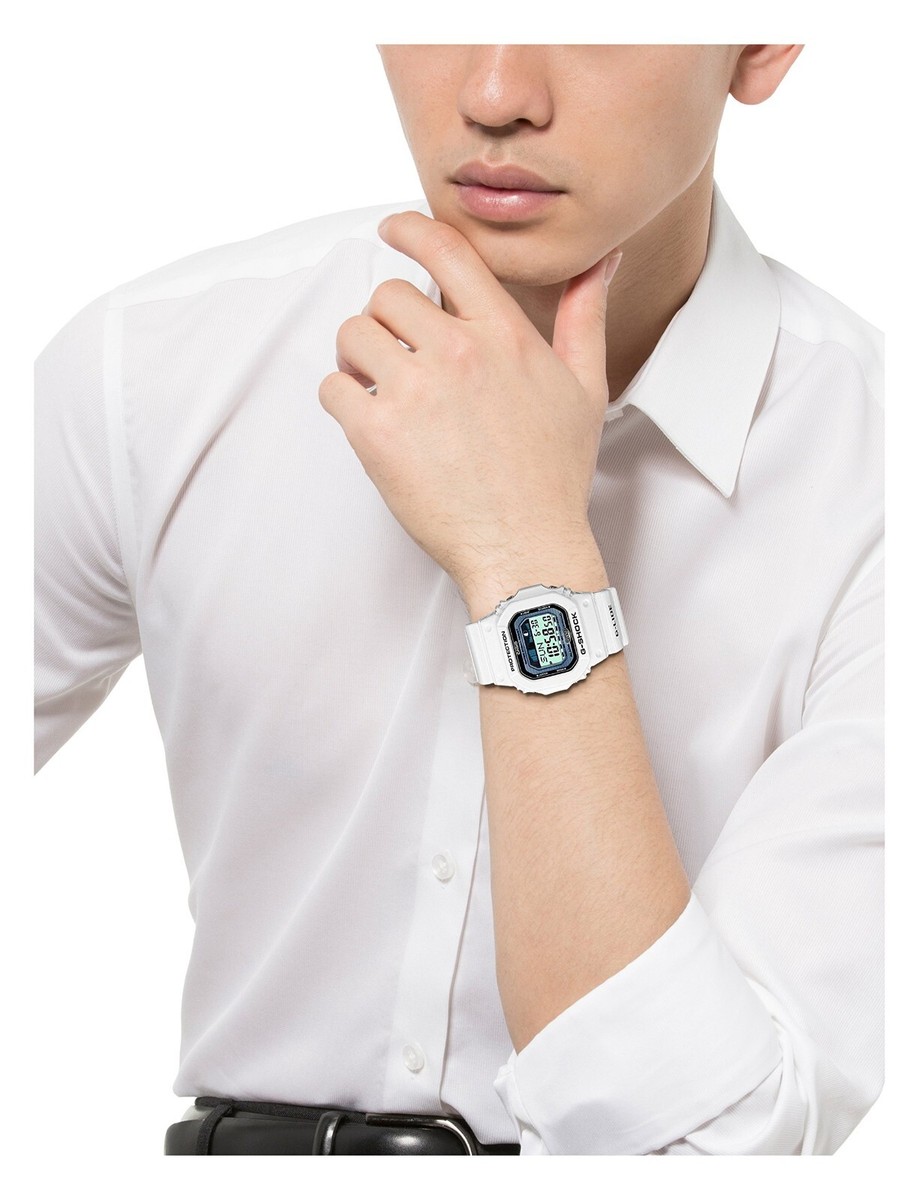 CASIO G-SHOCK G-LIDE GLX-5600ホワイト Amazon.com: Casio Men's GLX5600-7 G-Shock G-Lide Surfing
