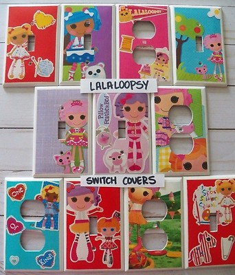 Switchplate Cover LALALOOPSY Dolls Light Switch Electrical Outlet Kids Room Girl