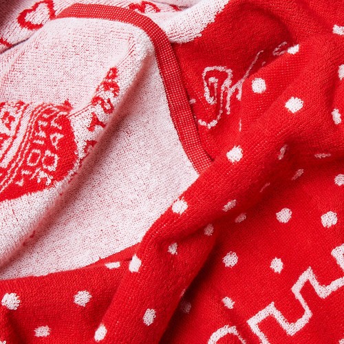 CARHARTT WIP X' SJ BANDANA TOALLA DE BAÑO Heritage bandana roja/blanca - Imagen 4 de 9