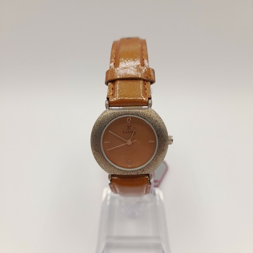 Orologio da donna vintage Karma con cinturino in pelle di struzzo | eBay