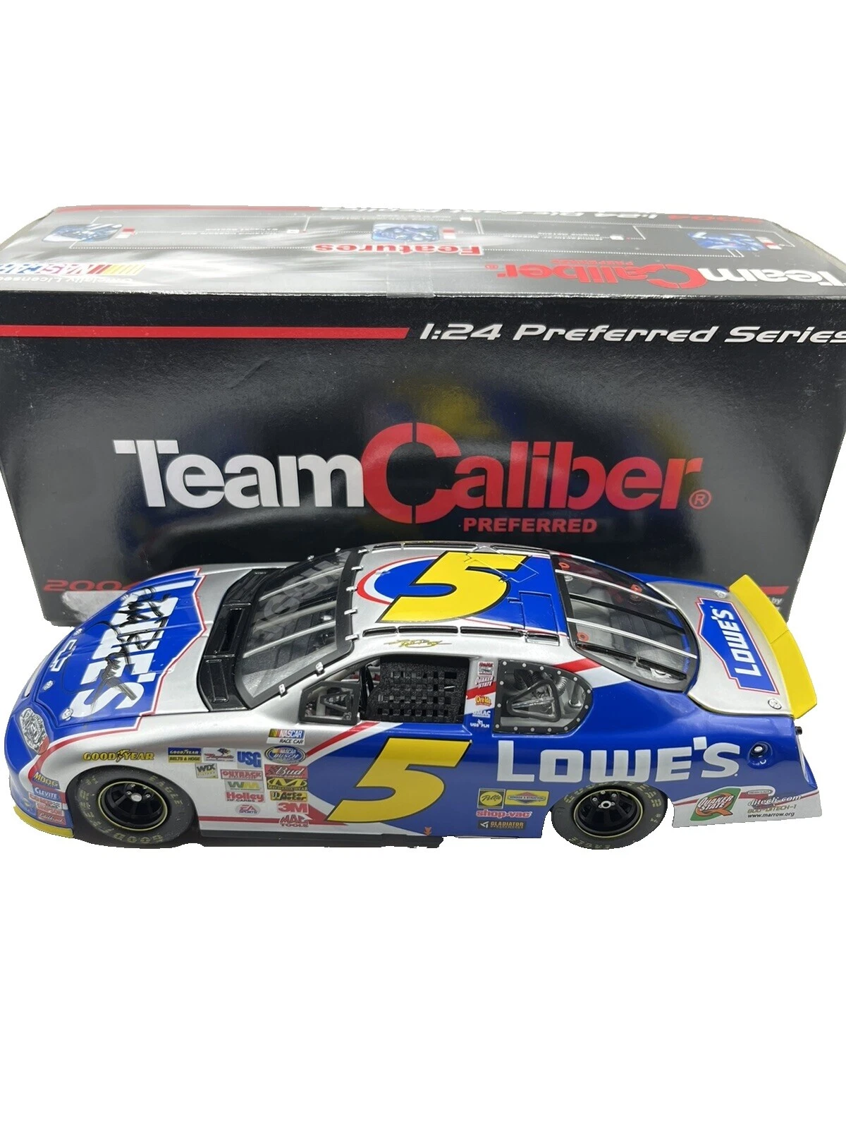 Autos de carrera Diecast Team Caliber Kyle Busch 1:24