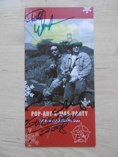 Guldenstern Duo Autogramme 10x21 cm Flyer