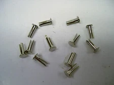 12 Split Mounting Rivets for American Flyer Conversion Knuckle Couplers