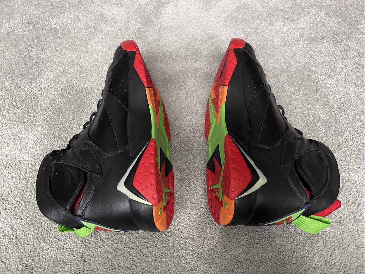 Size 11 - Nike Air Jordan 7 Retro Marvin The Martian 2015 Black Red Purple Green hq720.jpg?sqp=-  main image 4