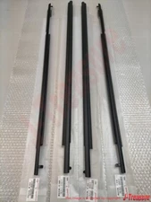 TOYOTA 4RUNNER 10-22 Genuine Door Belt Molding Weatherstrip Front Rear 4pcs OEM