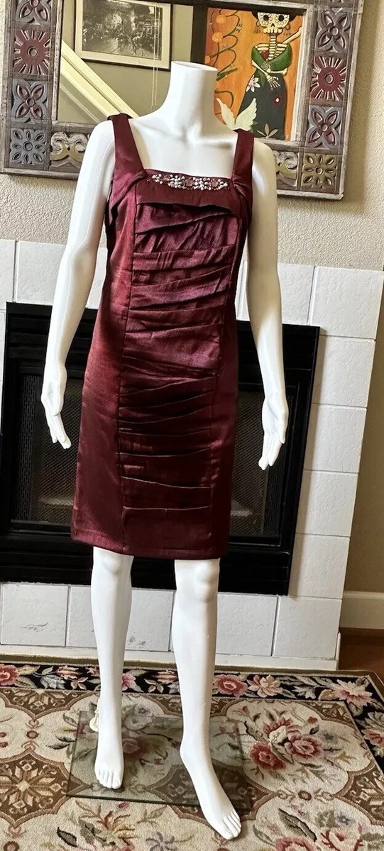 garnet cocktail dress Medium Semi Formal Sleeveless With Jewel Decor regular fit Garnet hill How to Coordinate Mismatched DM:16.5 Shine and shimmer the
