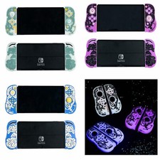 Protective Case 2 Thumb Grips for Nintendo Switch/Switch OLED Joycon Luminous