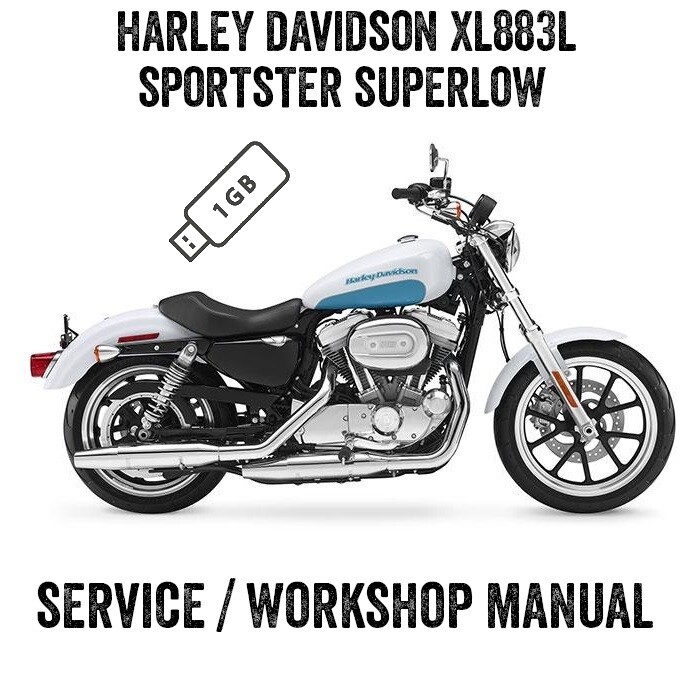 2016 Harley Davidson Sportster Superlow XL883L Workshop Service