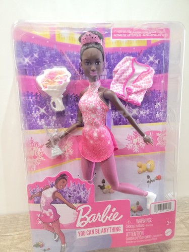 MUÑECA BARBIE You Can Be Anything Muñeca Barbie Patinadora sobre Hielo NUEVA -SELLADA ENVÍO GRATUITO - Imagen 2 de 3