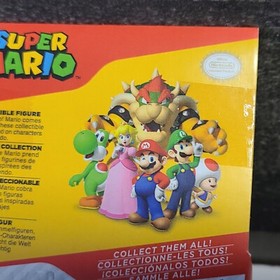 FIGURA YOSHI AZUL SUPER MARIO MUNDO DE NINTENDO 2.5" MANCAVE JAKKS PACIFIC NES