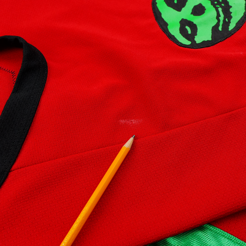 Misfits Hockey Trikot Shirt XXL Rot Grün Custom Fiend Skull Goth Horror Punk - Bild 13 von 22