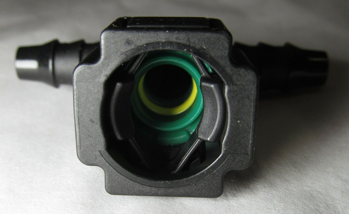 STAR D7.89 PA12 NYLON FUEL LINE 3-WAY QUICK CONNECT TEE 7.89