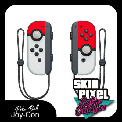 Poke Ball Pokemon Poke Ball Joy-Con Custom DIY Shells for Nintendo Switch  UK