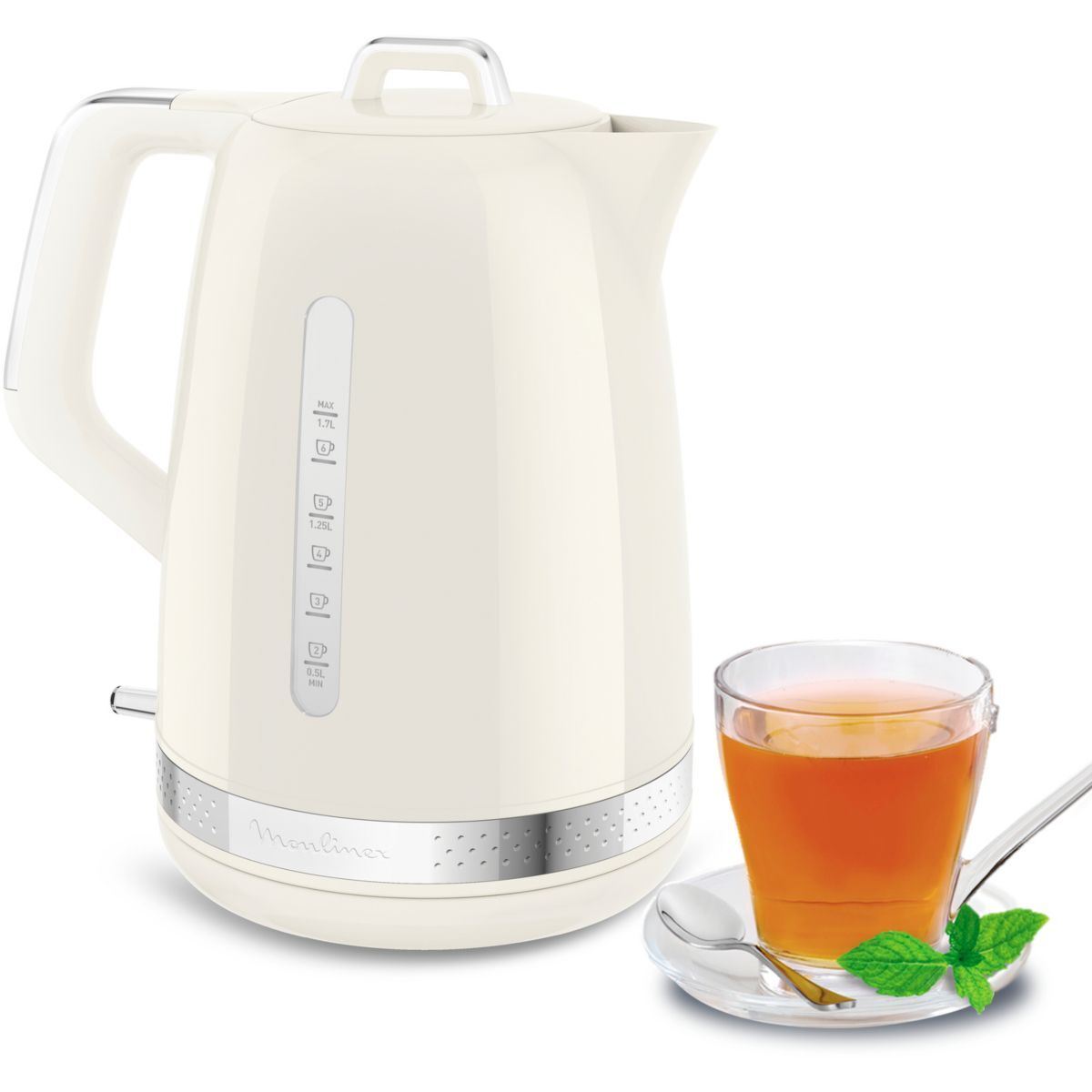 Bouilloire Moulinex BY320A10 Soleil anti-calcaire eau pure 1.7L