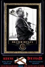 1-2001 SP Legendary Cuts Branch Rickey Brooklyn Dodgers #34