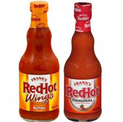 Franks Red Hot Sauce Card Buffalo Wing or Original Happy -  Finland