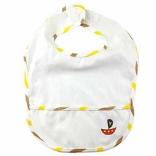 BornCare 2-Pack X-Large Waterproof Food Catching Bibs (Sailboats)