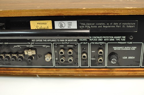 Yamaha CT-800 Silver Faceplate Natural Sound AM/FM Stereo Tuner Japan Tested - Picture 14 of 20