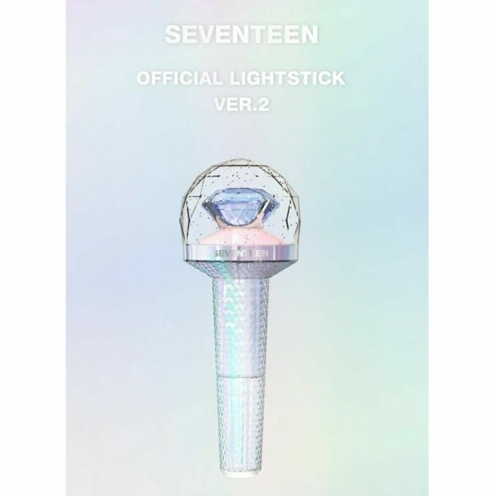 SEVENTEEN LIGHT STICK VER.2 CARAT BONG Bluetooth Official Goods + Free Track