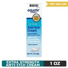 Equate Extra Strength Anti-Itch & Skin Protectant Cream, 1 oz