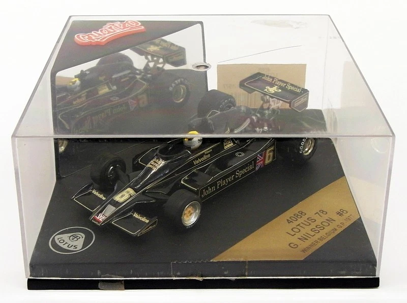 Quartzo 1/43 Scale 4088 - F1 Lotus 78 #6 G.Nilsson 1st Belgium GP '77 - Image 4 of 4