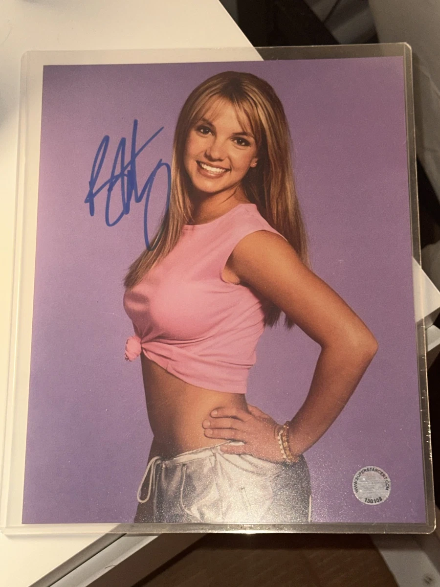 Britney Spears Signed Photos for sale | eBay