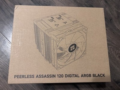 Thermalright Peerless Assassin 120 Digital ARGB Black 120mm CPU Cooler brand new