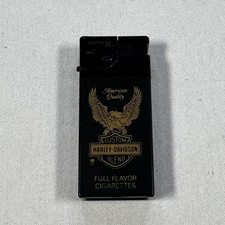 VTG Harley Davidson Cigarette Plastic Lighter - Empty - NonFillable - SCRIPTO