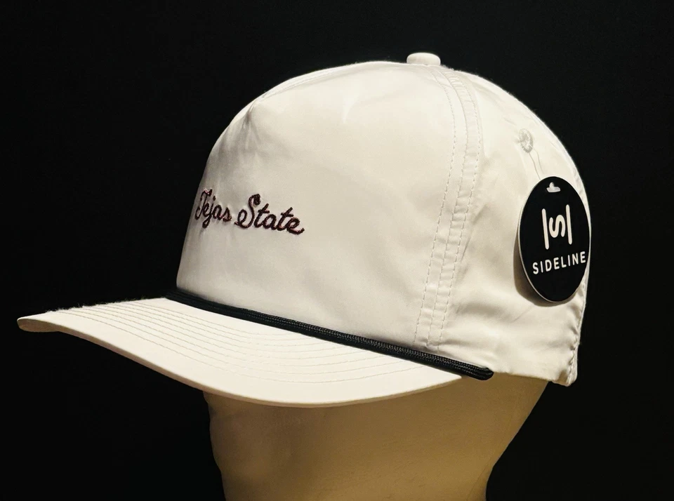 Sideline Texas State Bobcats TEJAS STATE Performance GORRA CON CUERDA NUEVA Foto 3 de 4