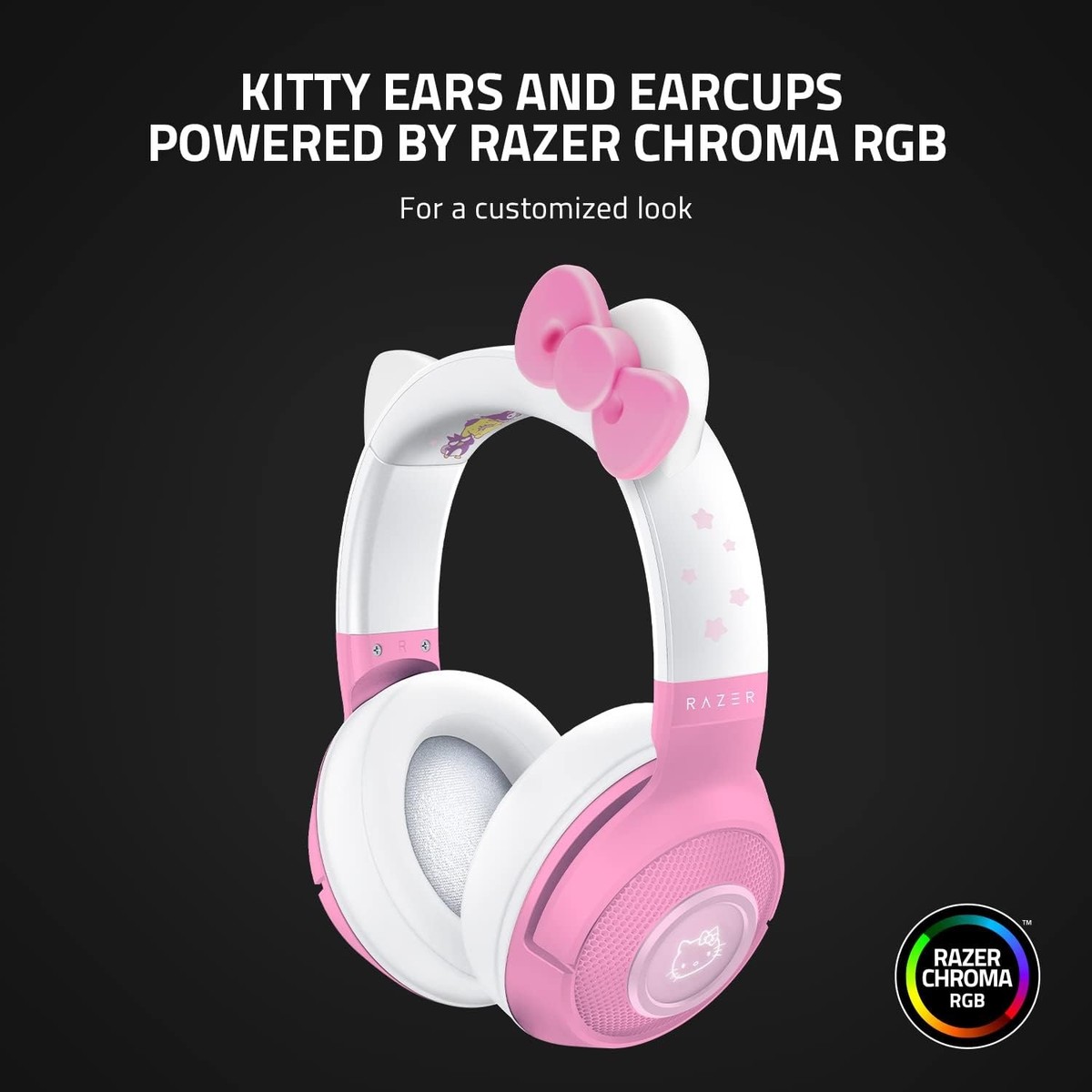 Razer Hello Kitty and Friends ワイヤレスヘッドホン 新製品】#Razer KrakenからHello Kitty and Friends Editionが3/31発売