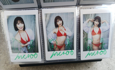 Waka Misono Autographed Signed Instax photo Cheki Japan Female JAV Idol