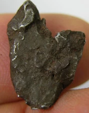 #14 Natural 14.00ct 100% Rock From Space Russian Sikhote Meteorite 2.80g 20.00mm