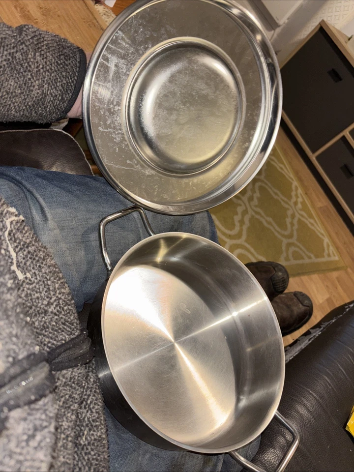 AGA cookshop Stainless Steel Saucepan and Lid 24 Cm - Image 2 of 3