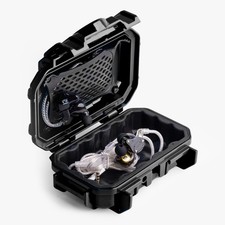In Ear Monitor Protective Case Waterproof for KZ ZS10 Pro SE215 52 Black